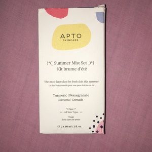 Apto turmeric and pomegranate face mist